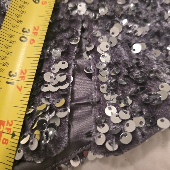 🤩Host Pick❤️NWT Selfie Leslie Sequined Mini Dress Women's Sz Large/US 8 - Picture 8 of 16